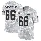 ＃66 Men's Keith Cooper Jr. Arctic Camo Limited Cleveland Browns 2024 Salute to Service Jersey