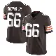 ＃66 Men's Keith Cooper Jr. Brown Limited Cleveland Browns Team Color Vapor Untouchable Jersey