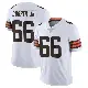 ＃66 Men's Keith Cooper Jr. White Limited Cleveland Browns Vapor Untouchable Jersey