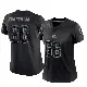 ＃66 Women's Keith Cooper Jr. Black Limited Cleveland Browns Reflective Jersey
