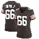 ＃66 Women's Keith Cooper Jr. Brown Game Cleveland Browns Team Color Jersey