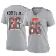 ＃66 Women's Keith Cooper Jr. Gray Game Cleveland Browns Atmosphere Fashion Jersey