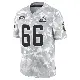 ＃66 Youth Keith Cooper Jr. Arctic Camo Limited Cleveland Browns 2024 Salute to Service Jersey
