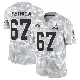 ＃67 Men's Ben Petrula Arctic Camo Limited Cleveland Browns 2024 Salute to Service Jersey