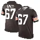 ＃67 Men's Jack Conley Brown Legend Cleveland Browns Jersey