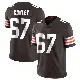 ＃67 Men's Jack Conley Brown Limited Cleveland Browns Team Color Vapor Untouchable Jersey