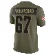 ＃67 Men's Jamil Muhammad Olive Limited Cleveland Browns 2025 Salute to Service Jersey