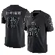 ＃67 Men's LaDarius Henderson Black Limited Cleveland Browns Reflective Jersey