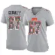 ＃67 Women's Jack Conley Gray Game Cleveland Browns Atmosphere Fashion Jersey