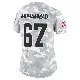 ＃67 Women's Jamil Muhammad Arctic Camo Limited Cleveland Browns 2024 Salute to Service Jersey