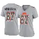 ＃67 Women's Jamil Muhammad Gray Game Cleveland Browns Atmosphere Fashion Jersey