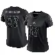 ＃67 Women's LaDarius Henderson Black Limited Cleveland Browns Reflective Jersey