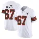 ＃67 Youth Ben Petrula White Limited Cleveland Browns Vapor 1946 Collection Alternate Jersey