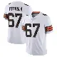 ＃67 Youth Ben Petrula White Limited Cleveland Browns Vapor Untouchable Jersey
