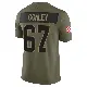 ＃67 Youth Jack Conley Olive Limited Cleveland Browns 2025 Salute to Service Jersey