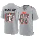 ＃67 Youth Jamil Muhammad Gray Game Cleveland Browns Atmosphere Fashion Jersey