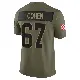 ＃67 Youth Javion Cohen Olive Limited Cleveland Browns 2025 Salute to Service Jersey