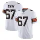 ＃67 Youth Javion Cohen White Limited Cleveland Browns Vapor Untouchable Jersey