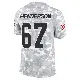 ＃67 Youth LaDarius Henderson Arctic Camo Limited Cleveland Browns 2024 Salute to Service Jersey