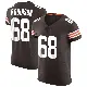 ＃68 Men's Cam Robinson Brown Elite Cleveland Browns Vapor Jersey
