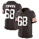 ＃68 Men's Cam Robinson Brown Limited Cleveland Browns Team Color Vapor Untouchable Jersey