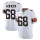 ＃68 Men's Cam Robinson White Limited Cleveland Browns Vapor Untouchable Jersey