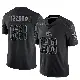 ＃68 Men's Coziah Izzard Black Limited Cleveland Browns Reflective Jersey