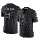 ＃68 Men's Jackson Barton Black Limited Cleveland Browns Reflective Jersey