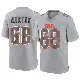 ＃68 Men's Jackson Barton Gray Game Cleveland Browns Atmosphere Fashion Jersey