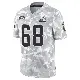 ＃68 Men's Michael Dunn Arctic Camo Limited Cleveland Browns 2024 Salute to Service Jersey