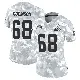 ＃68 Women's Cam Robinson Arctic Camo Limited Cleveland Browns 2024 Salute to Service Jersey