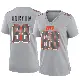 ＃68 Women's Jackson Barton Gray Game Cleveland Browns Atmosphere Fashion Jersey