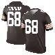 ＃68 Youth Cam Robinson Brown Legend Cleveland Browns Jersey