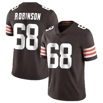 ＃68 Youth Cam Robinson Brown Limited Cleveland Browns Team Color Vapor Untouchable Jersey