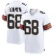 ＃68 Youth Cam Robinson White Game Cleveland Browns Jersey