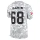 ＃68 Youth Jackson Barton Arctic Camo Limited Cleveland Browns 2024 Salute to Service Jersey