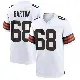 ＃68 Youth Jackson Barton White Game Cleveland Browns Jersey