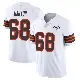 ＃68 Youth Jackson Barton White Limited Cleveland Browns Vapor 1946 Collection Alternate Jersey
