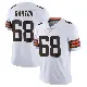 ＃68 Youth Jackson Barton White Limited Cleveland Browns Vapor Untouchable Jersey