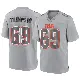 ＃69 Men's Lorenzo Thompson Gray Game Cleveland Browns Atmosphere Fashion Jersey