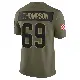 ＃69 Men's Lorenzo Thompson Olive Limited Cleveland Browns 2025 Salute to Service Jersey