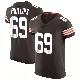＃69 Men's Tyre Phillips Brown Elite Cleveland Browns Vapor Jersey
