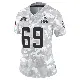 ＃69 Women's Tyre Phillips Arctic Camo Limited Cleveland Browns 2024 Salute to Service Jersey