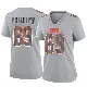 ＃69 Women's Tyre Phillips Gray Game Cleveland Browns Atmosphere Fashion Jersey