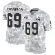 ＃69 Youth Lorenzo Thompson Arctic Camo Limited Cleveland Browns 2024 Salute to Service Jersey