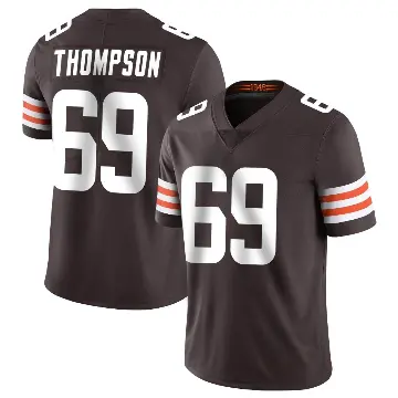 ＃69 Youth Lorenzo Thompson Brown Limited Cleveland Browns Team Color Vapor Untouchable Jersey