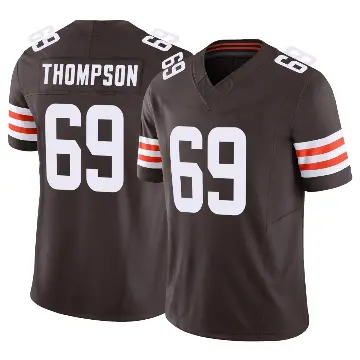 ＃69 Youth Lorenzo Thompson Brown Limited Cleveland Browns Vapor F.U.S.E. Jersey