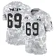 ＃69 Youth Tyre Phillips Arctic Camo Limited Cleveland Browns 2024 Salute to Service Jersey