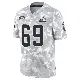 ＃69 Youth Tyre Phillips Arctic Camo Limited Cleveland Browns 2024 Salute to Service Jersey