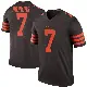 ＃7 Men's Dustin Hopkins Brown Legend Cleveland Browns Color Rush Jersey